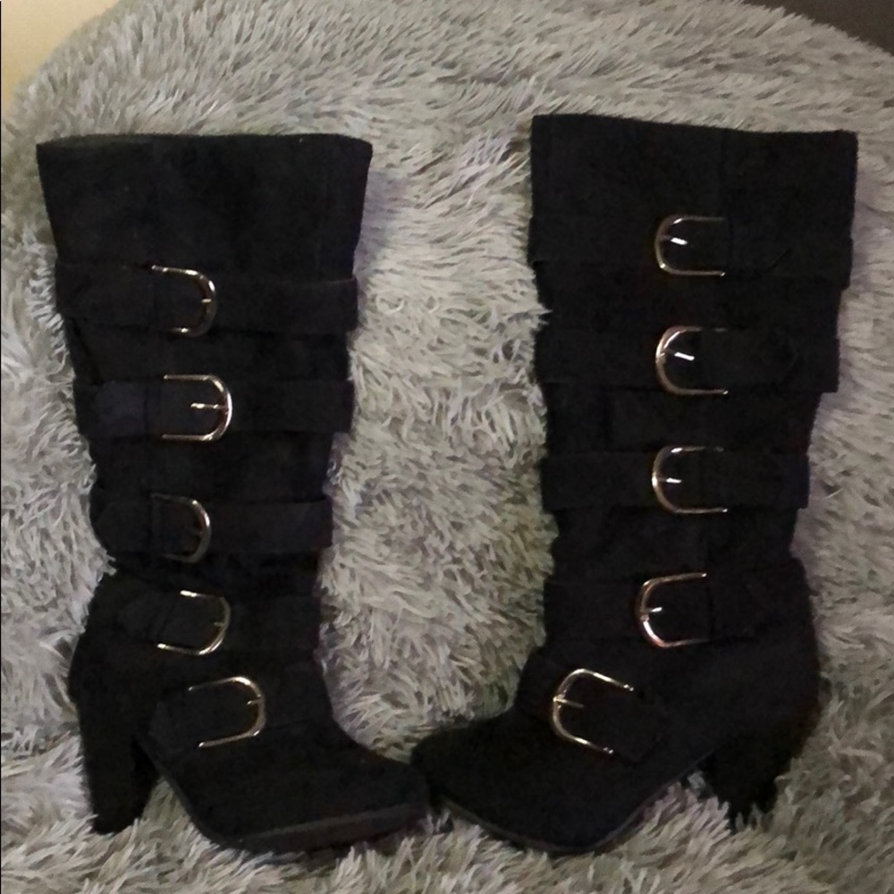 Knee high boots